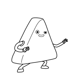 Zam 3 Messy Goes to OKIDO Free Coloring Page for Kids