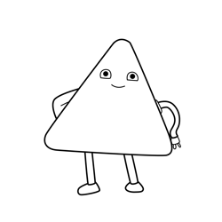 Zam Messy Goes to OKIDO Free Coloring Page for Kids