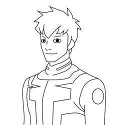 Johnny Miller MetaJets Free Coloring Page for Kids