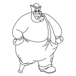 Pete Free Coloring Page for Kids