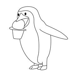 Snowball Mighty Express Free Coloring Page for Kids