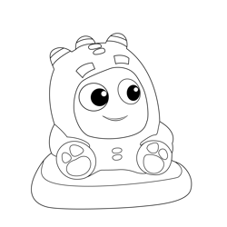 Fuse Relaxing Minibods Free Coloring Page for Kids