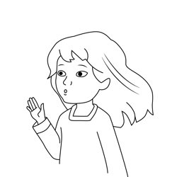 Nadia Merlief Molly of Denali Free Coloring Page for Kids