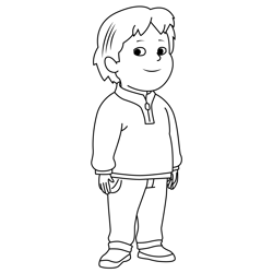 Oscar Marsh Molly of Denali Free Coloring Page for Kids