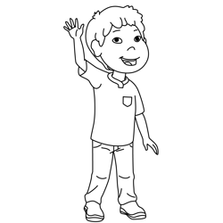 Tooey Ookami Molly of Denali Free Coloring Page for Kids