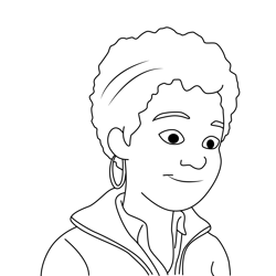 Violetta Lawrence Molly of Denali Free Coloring Page for Kids