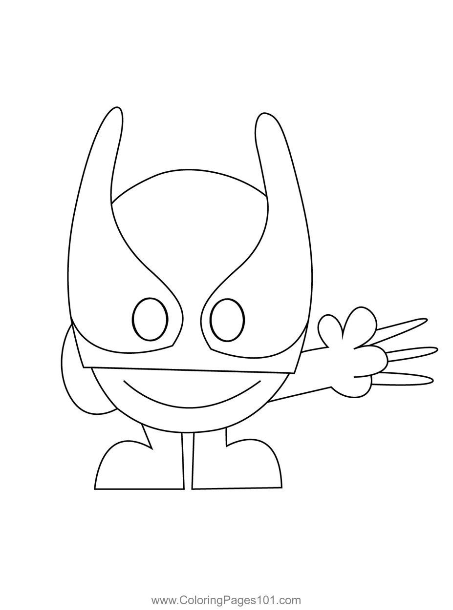 Mr. Men Wolverine Coloring Page for Kids - Free Mr. Men Printable ...