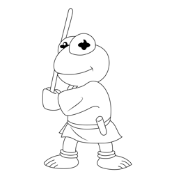 Muppet Babies Free Coloring Page for Kids