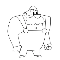 Dr. Locus Free Coloring Page for Kids