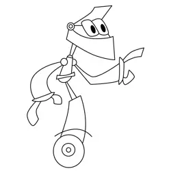 Drab Free Coloring Page for Kids