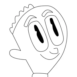George Free Coloring Page for Kids