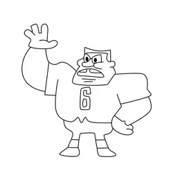 Jacques Free Coloring Page for Kids