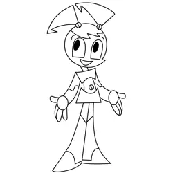 Jenny Wakeman 2 Free Coloring Page for Kids