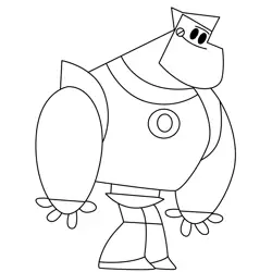 Kenny Mogg Free Coloring Page for Kids