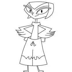 Misty Free Coloring Page for Kids