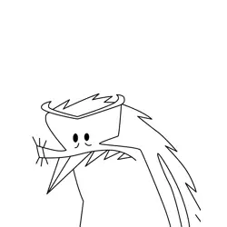 Moleverine Free Coloring Page for Kids