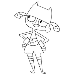 Tiff Crust Free Coloring Page for Kids