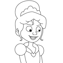 Aunt Winnie Free Coloring Page for Kids