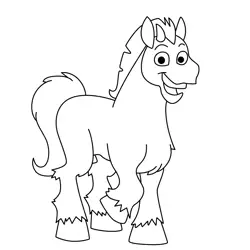 Clod 1 Free Coloring Page for Kids