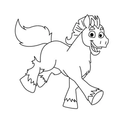 Clod 2 Free Coloring Page for Kids