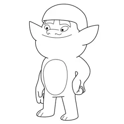 Korg Free Coloring Page for Kids