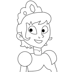 Queen Mom Free Coloring Page for Kids