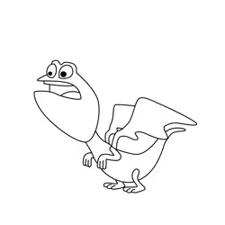 The Ickyguanas Free Coloring Page for Kids