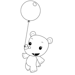Lulu Free Coloring Page for Kids