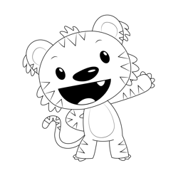 Rintoo Free Coloring Page for Kids