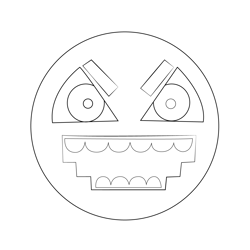Shape-japer Numberjacks Free Coloring Page for Kids