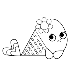 Peixe Grande Olobob Top Free Coloring Page for Kids