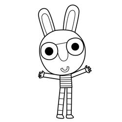 Tib Olobob Top Free Coloring Page for Kids