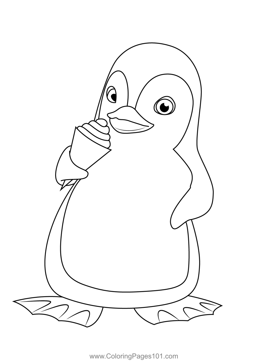 Playtime Boxy Boo Coloring Page - Free Printable Coloring Pages for Kids