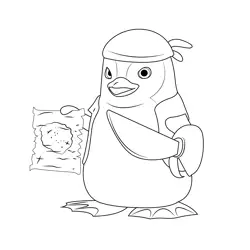 Search Penguin Free Coloring Page for Kids