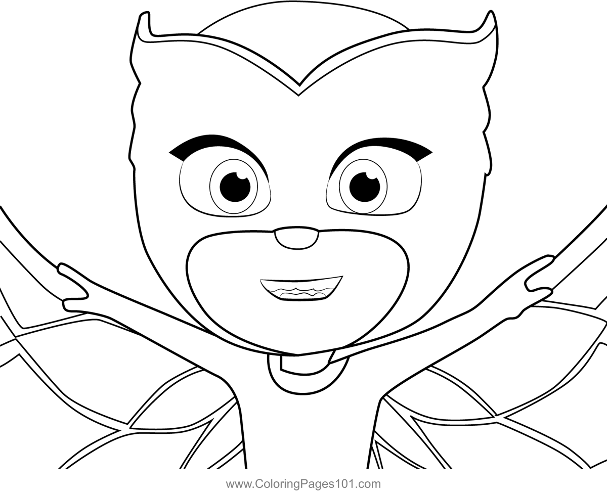 Owlette Face PJ Masks