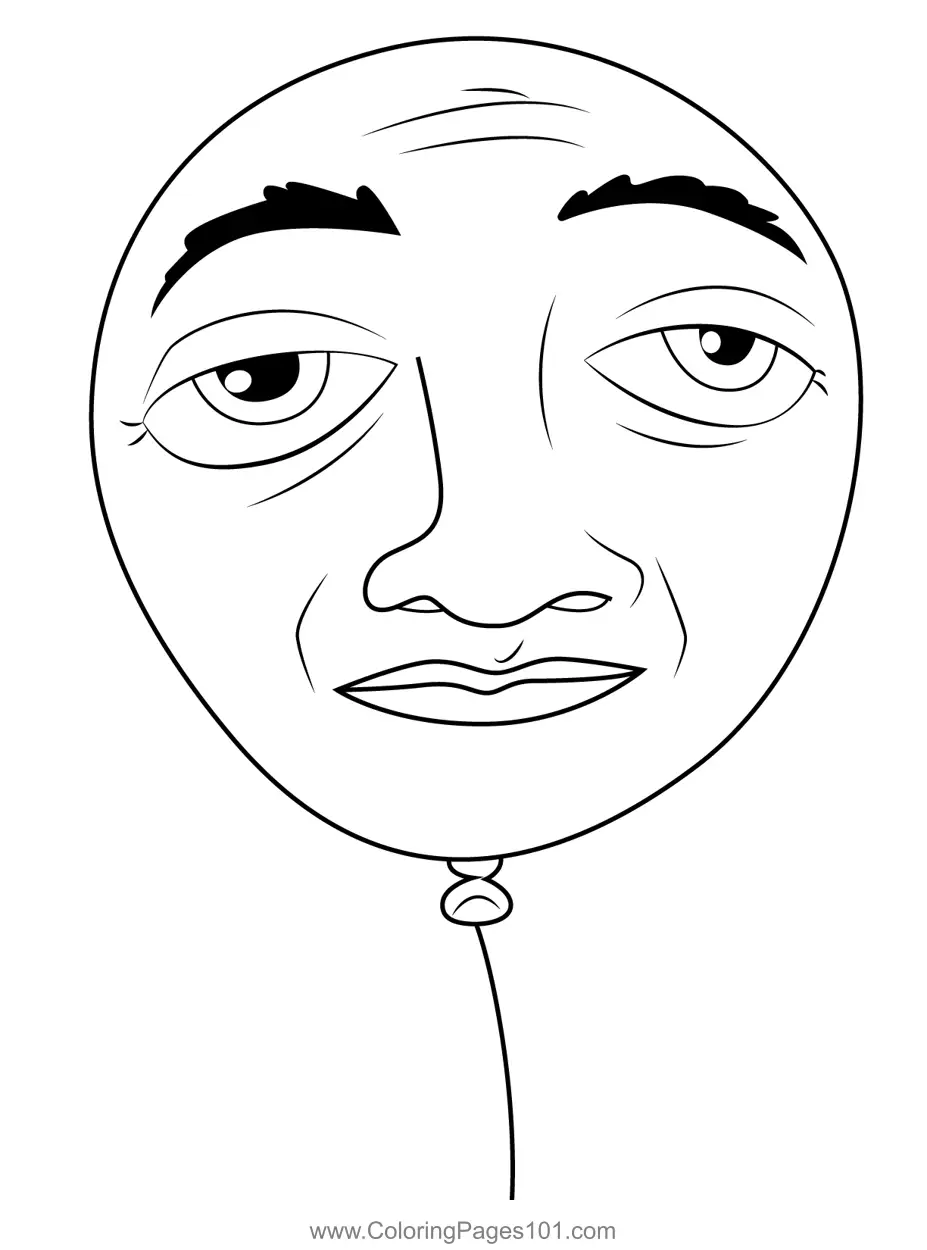 Balloony Phineas and Ferb Coloring Page for Kids Free Phineas and