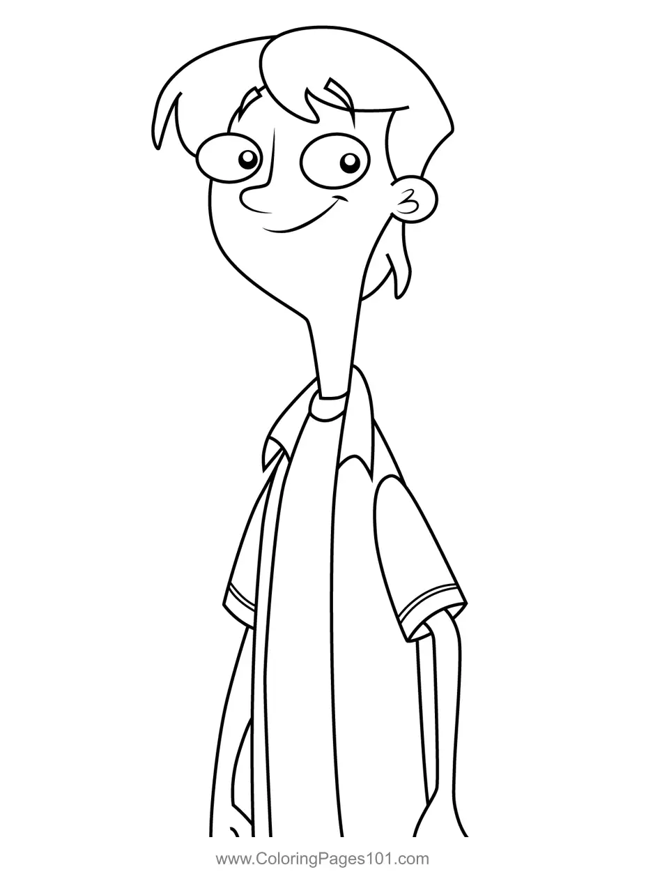 Phineas And Ferb Coloring Pages Candace