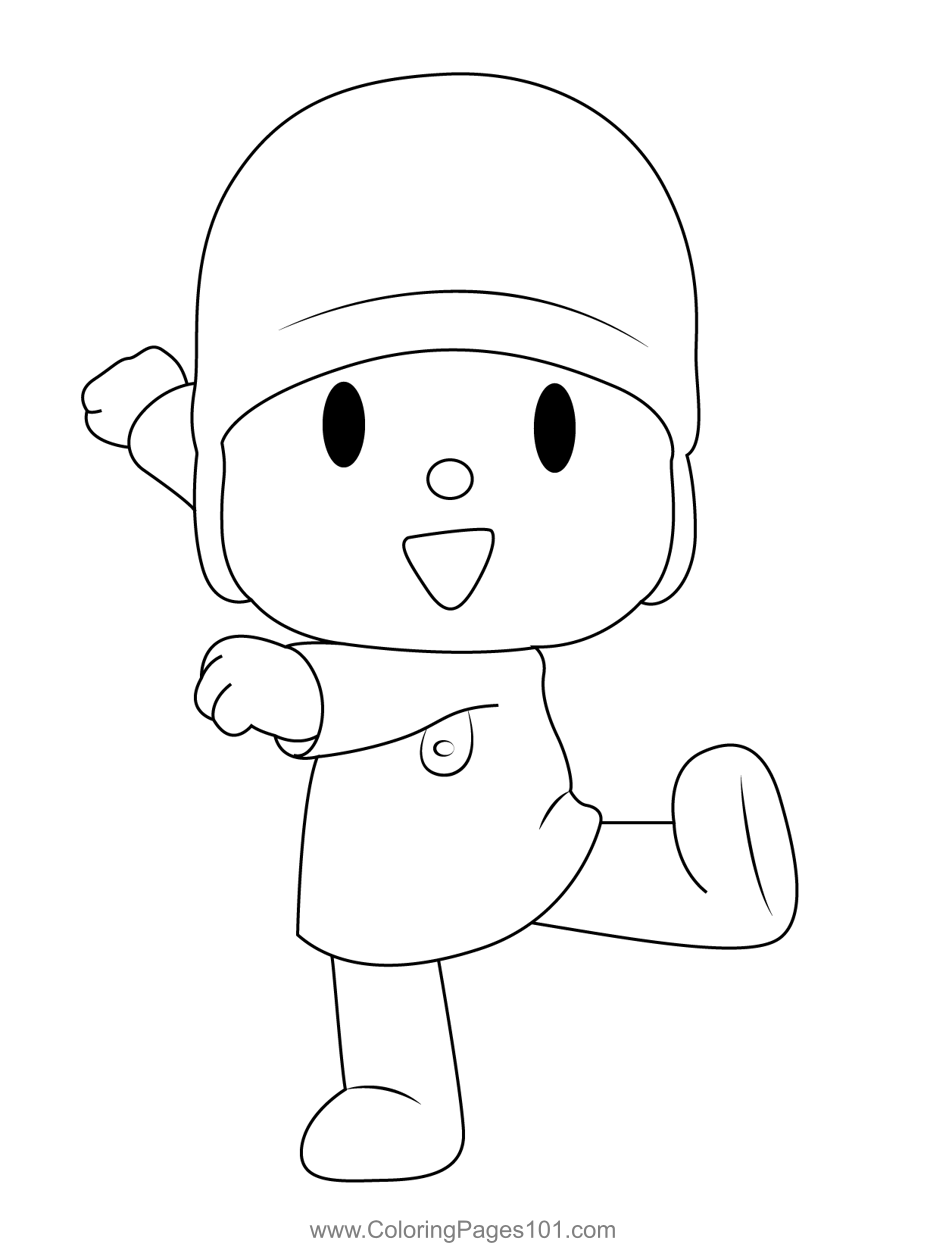 Cut Pocoyo Coloring Page  Coloring pages, Coloring pages for kids,  Printable coloring pages