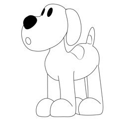 Loula Free Coloring Page for Kids