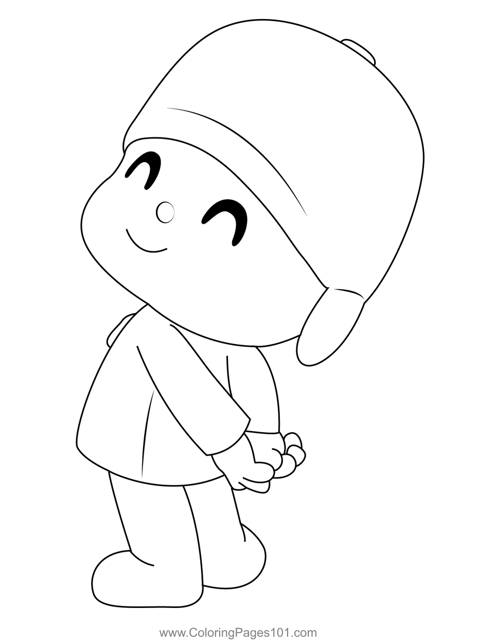 Free Printable Pocoyo Coloring Pages