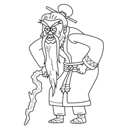 Earl Regular Show Free Coloring Page for Kids