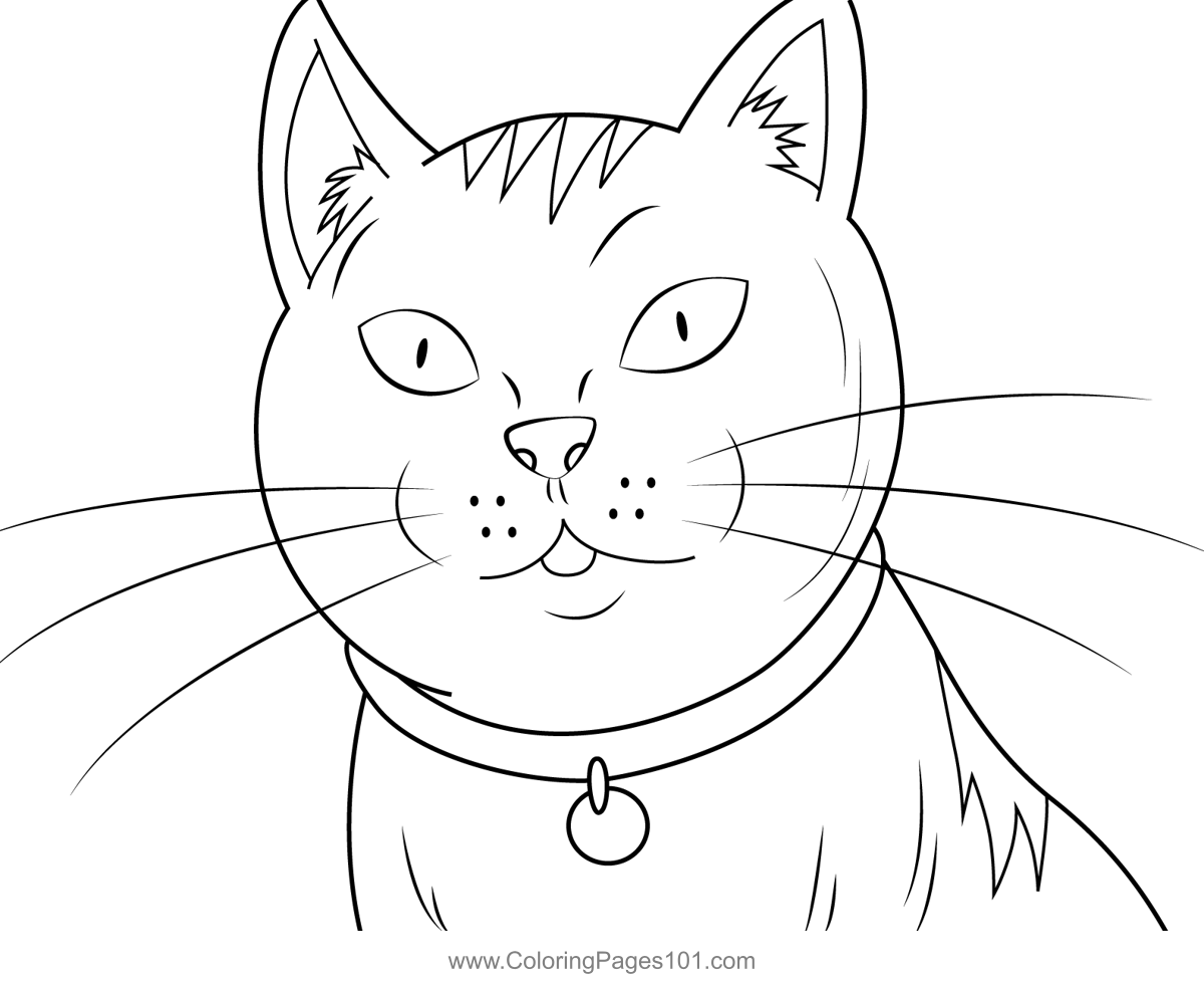 McFluffin Regular Show Coloring Page for Kids - Free Regular Show