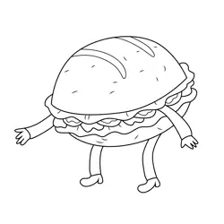 Sandwich Monster Regular Show