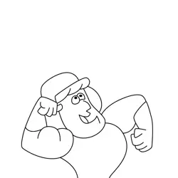 Roger Ramjet Free Coloring Page for Kids