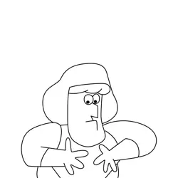 Roger Ramjet Free Coloring Page for Kids