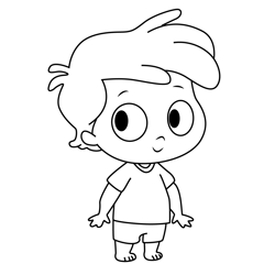 Iggy Fuentes Rosie's Rules Free Coloring Page for Kids