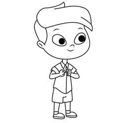 Quinn Liu Rosie's Rules Free Coloring Page for Kids
