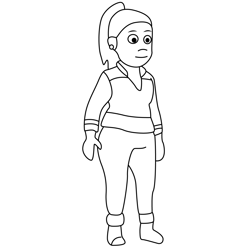 Mayor Greatway Rubble & Crew Free Coloring Page for Kids