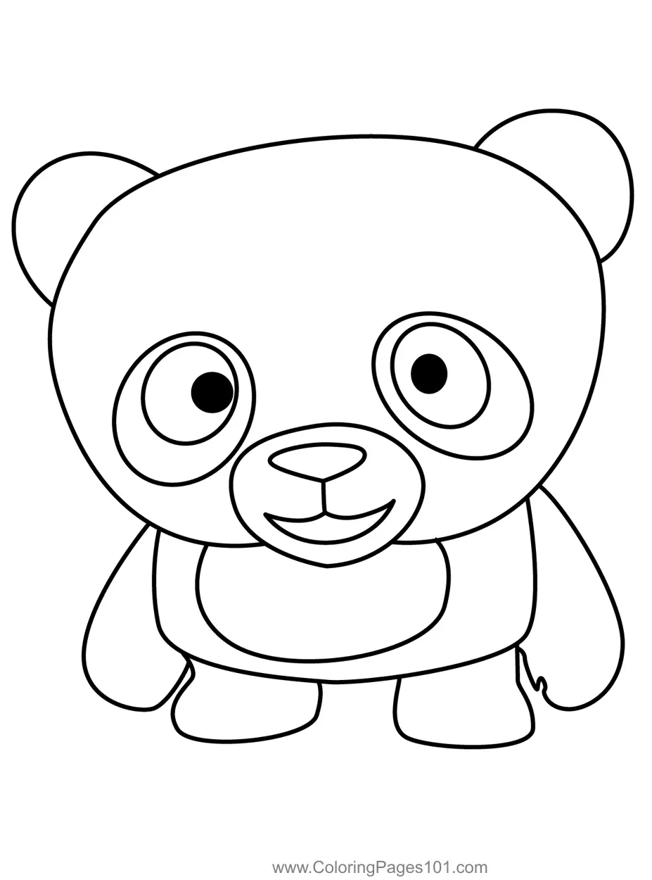 Dave The Blue Panda Ruff Ruff Tweet Dave Coloring Page For Kids Dave The Blue Panda Ruff Ruff Tweet Dave Coloring Page For Kids