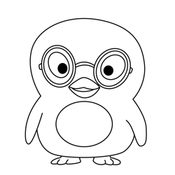 Tweet Ruff-Ruff, Tweet & Dave Free Coloring Page for Kids